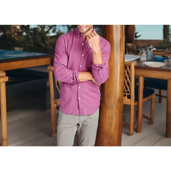 Vineyard Vines Other - Vineyard Vines Slim Tradewinds Flannel Tucker Shirt Sz. M